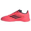 Futsal Shoes for Juniors and Kids F50 LEAGUE IN Boys and Girls NIR17 Metallic Cm [Adidas] 17-24.5cm Turbo/Aurora Black/Platinum (IF1369) 24.0