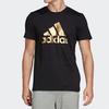 Adidas 8-Bit Foil Grfx Print Short Sleeve T-Shirt Men Tops Black FN1735