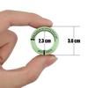3D Floresan Halka Anahtar Dekorasyon Etiketi Gece Işıklı Araba ve Motosiklet İçin