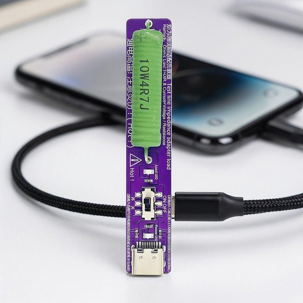 With Switch Current Voltage Test Aging Resistors Module USB Resistor Tester Mobile Power