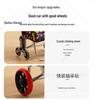 Folding Stair-Climbing Cart for Groceries and Seniors