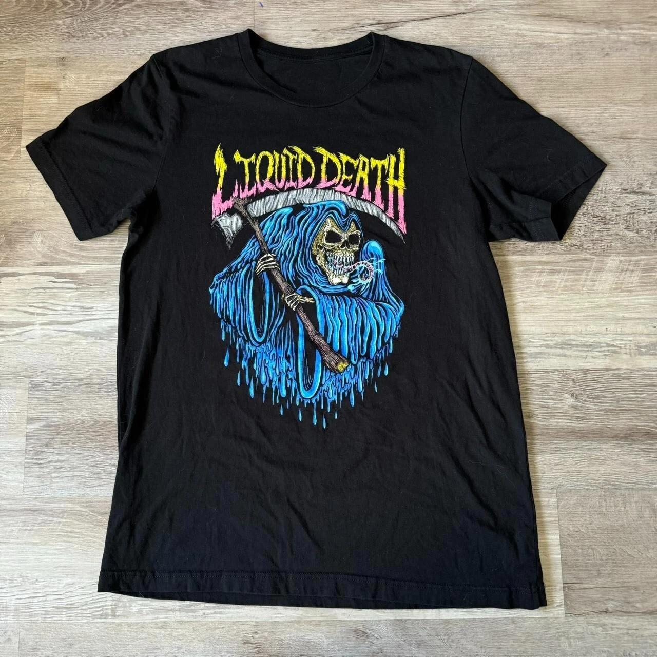 Liquid Death band Cotton Tee All Size S To 4XL M490 3XL