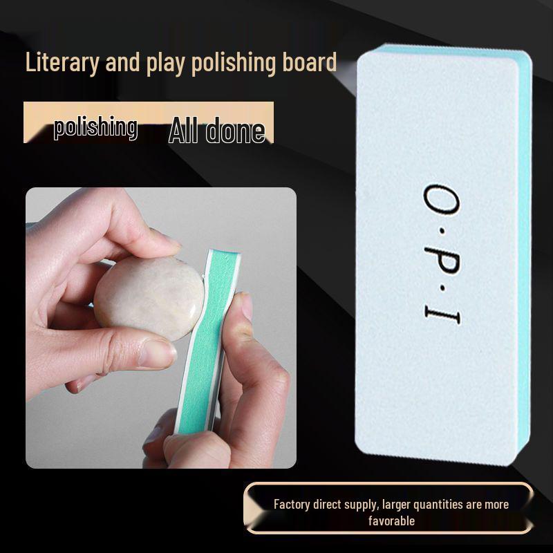 

Double-Sided Ultrafine Polishing Pad for Bodhi, Jade, and Stone 5 Upgraded Durable Shine