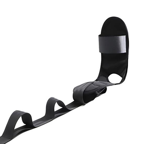 Precise Suture Long Lifespan Fascia Stretcher Strap Polyester Cotton Yoga Flexibility Leg Stretching Training Belt for Home