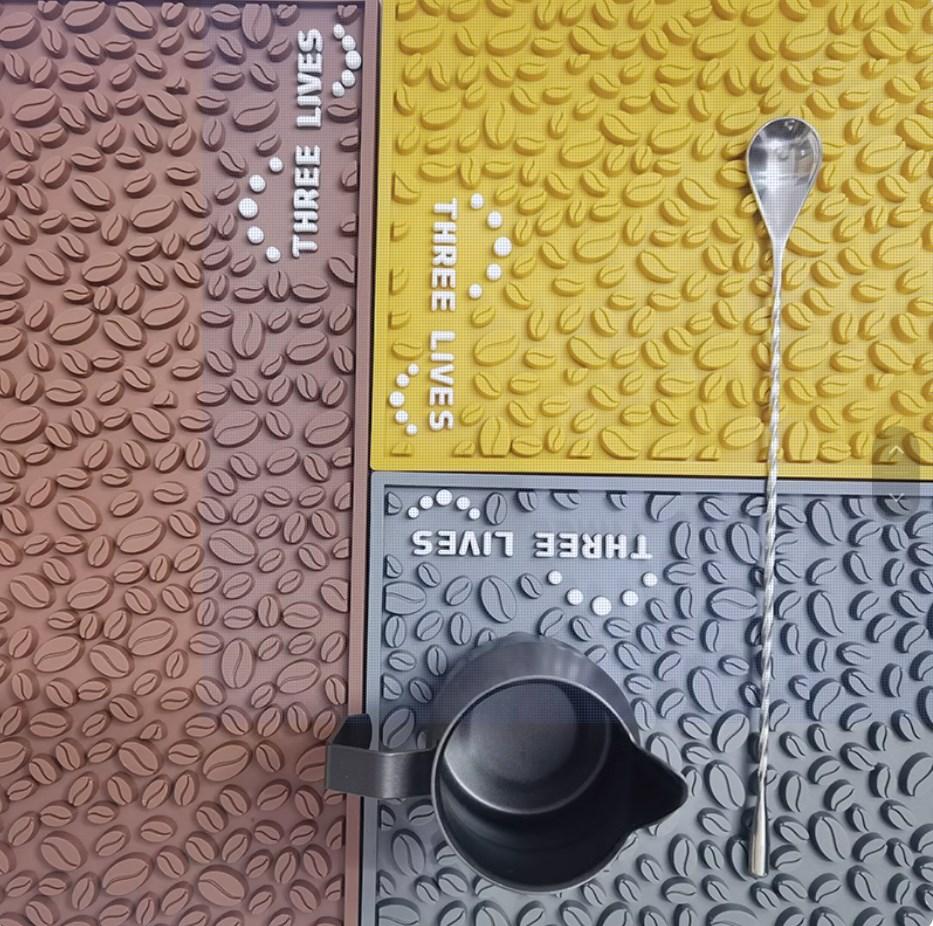 Coffee bar non-slip mat milk tea catering storage mat Household kitchen table mat matching equipment shock absorber bar coaster