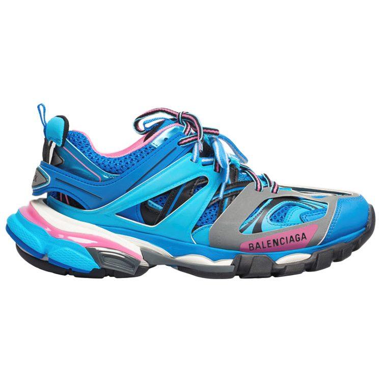 Balenciaga Track Runners Blue Women's 542436W1GB54162