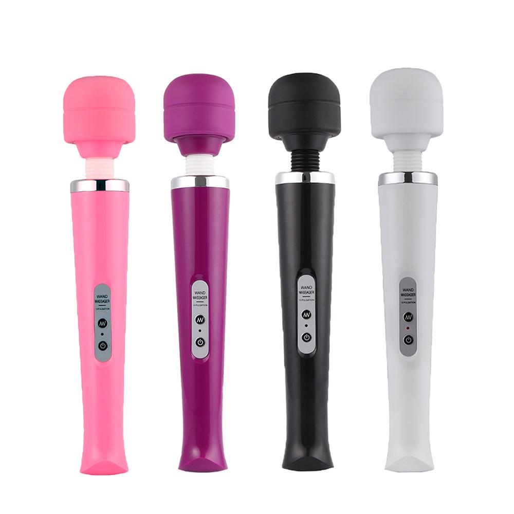 USB Rechargeable Large Vibrator for Strong Clitoral Stimulation - Adult Female Masturbation Toy