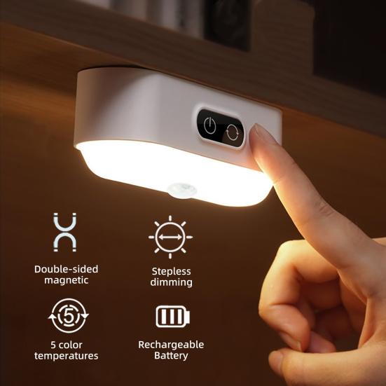 

SED-20-01 Светодиодный ночник Многофункциональный чувствительный геометрический индукционный магнитный корпус Ночной светильник для спальни Plug Type