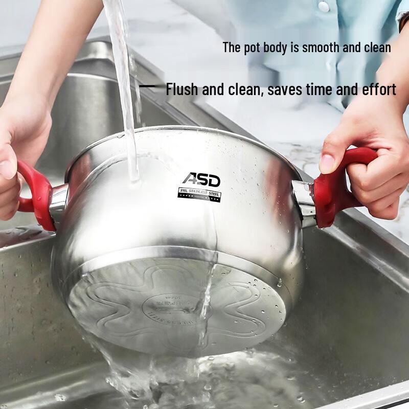 ASD 316L Stainless Steel Soup Pot