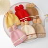 Schleife Beanie Mütze Winddicht Überziehmütze Neu Ohrenschutz Mütze Baby