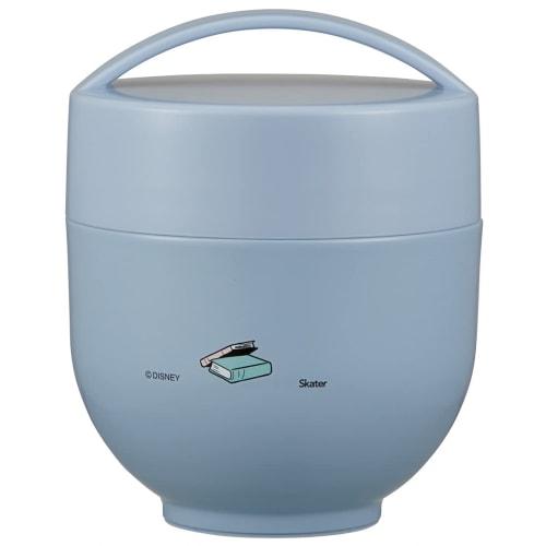 Skater Antibacterial Insulated Lunch Box, Rice Bowl Shape, 540ml, Disney Mickey Mouse Design, LDNC6AG-A