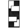 Bookshelf Black Oak Look 67 x 24 x 161 cm Engineered Wood