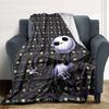 Nightmare Before Christmas Blanket Soft Throw Blanket For Home Bedroom Bed Sofa Travel Office Solid Christmas Blanket