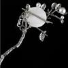 Style Hanfu Headwear Hair Disk Hair Accessories Women Hair Fork Moon Hair Stick Pearl Hairpins