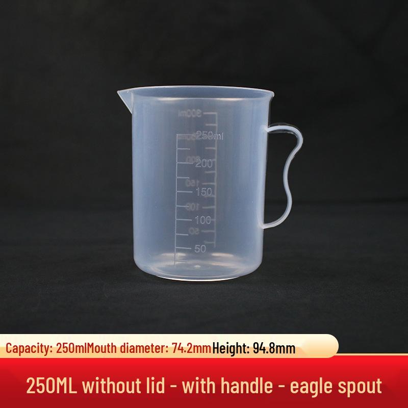 Graduated Plastic Measuring Beaker Set: 20ml to 3000ml