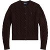 Polo Cable Knit Crew Neck Sweater Women Sweater 211972104-007