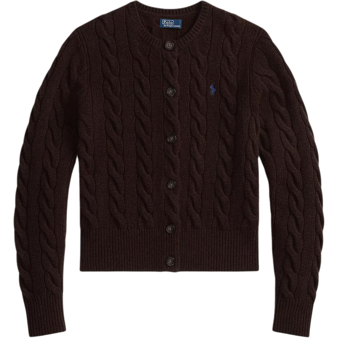 

Женский свитер Polo Ralph Lauren с кабельным узором и круглым вырезом 211972104-007 S