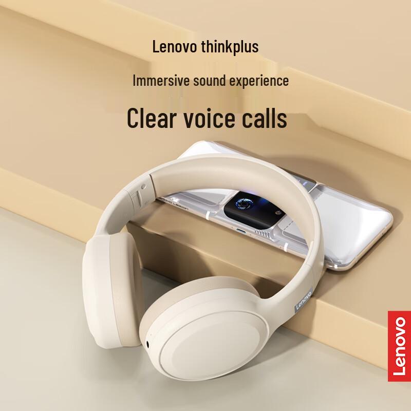 Lenovo TH30 Wireless On-Ear Headphones