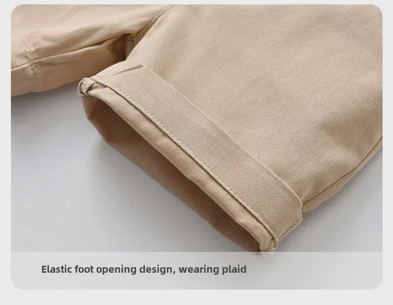 British Baby 1-Year-Old Summer Boy's Thin Shorts and T-Shirt Set