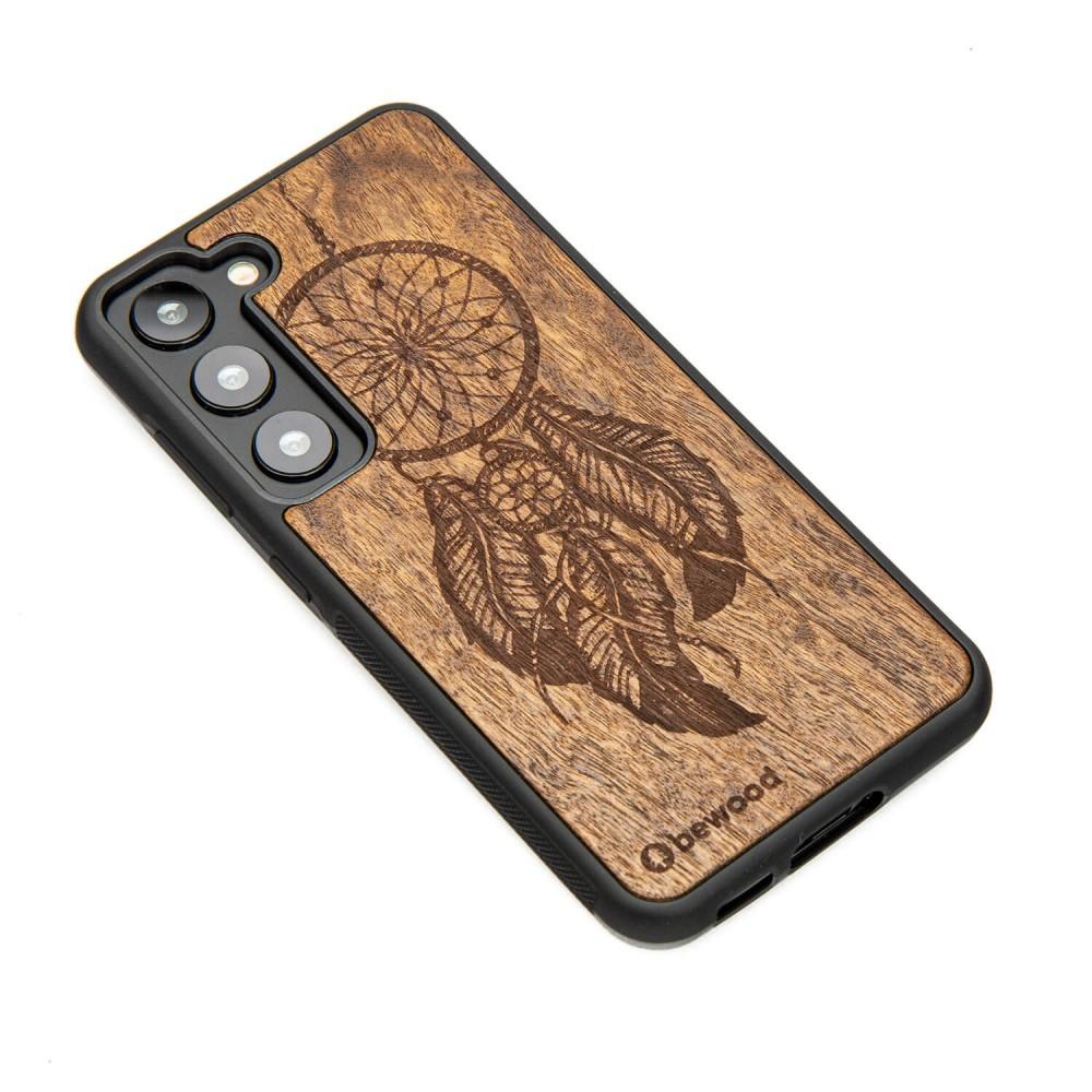 Bewood Wooden Case for Samsung Galaxy S23 Dreamcatcher Imbuia