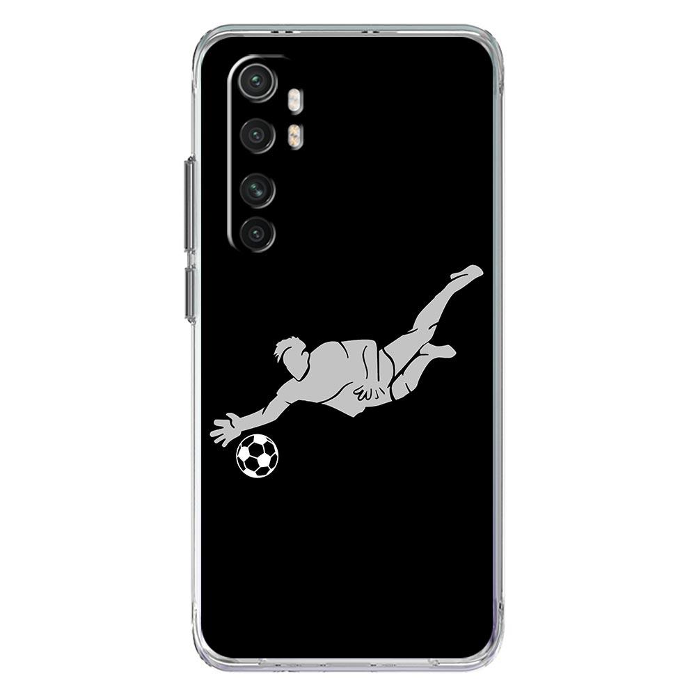 Football Player Soccer Art Phone Case For Xiaomi Mi 12T 10 12 Lite 11 Ultra 11X 11T Pro Poco X4 X3 NFC F3 M3 M4 5G Clear Cover