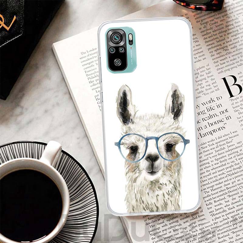 Lama Llama Alpacas Cover For Xiaomi Redmi Note 14 13 12S 12 11 Pro Plus Phone Case 11S 10S 10 11E 11T 14Pro 13Pro Print Coque No