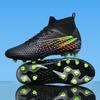 Fashion Men Football Boots Long Spikes High Ankle Soccer Shoes AG/TF Kids Outdoor Grass Cleats Soccer Boots Training Sport Football Shoes