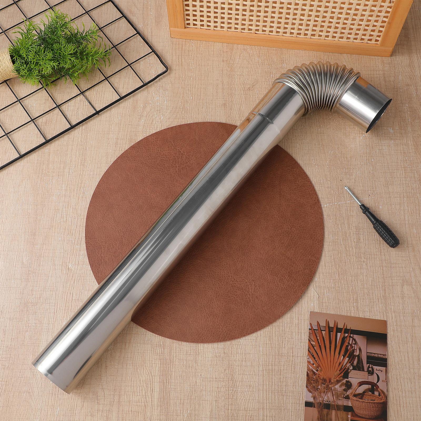 1Set Stainless Steel Flexible Chimney Flue