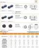 Weipu IP68 Waterproof Aviation Connector Socket SP1710/SP1711 [2-10 Pins] Mating Type