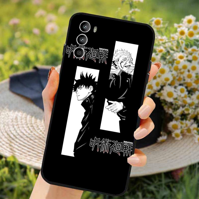 Jujutsu Kaisen Phone Case for Moto G84 G22 G32 G42 G52 G62 G53 G72 G60 G60S G100 G10 G20 G30 G13 G50 G 5G G Pure
