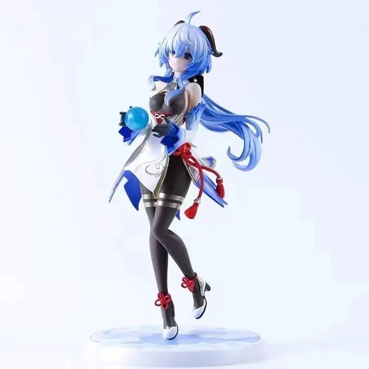 Genshin Impact Figures Anime Qiqi Doll Action Figure PVC Model Collect Room Decoration Toys for Children Birthday Christmas Gift