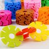 Snowflake Block Set 60/100/200PCS Classic Colored Style Macaron Style Available Snowflake Convenient Storage Parent Kid Game ZYF