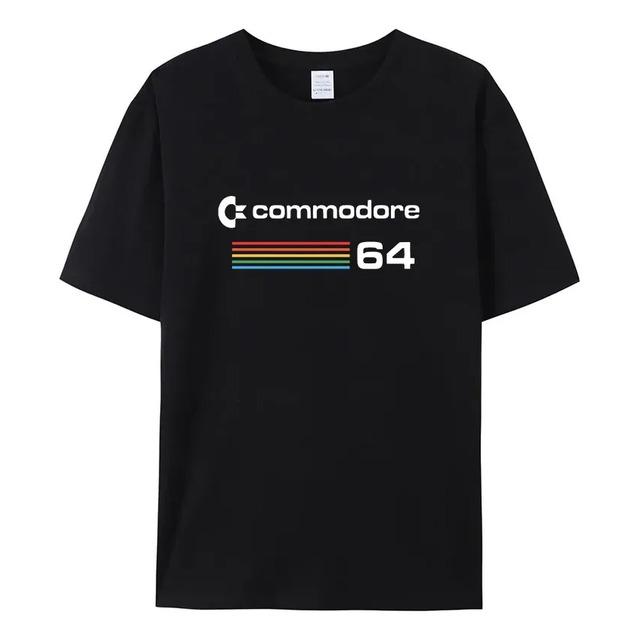 Camiseta Commodore 64 Retro Computer Con Logotipo Vintage L