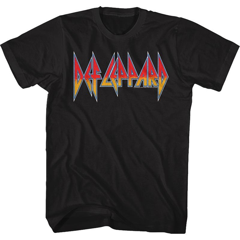 Def Leppard Classic Album Cover Poster Graphic Print Tshirt Men Women Fashion Oneck Cotton Tee Streetwear Hip Hop Oversize Top