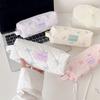 Large Capacity Korean Style Pen Bag Bow Pencil Pouch Cloth Stationery Bag  School Supplies