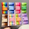 High Elasticity Hair Ties for Kids – Non-Damaging Rubber Bands and Headbands for Little Girls