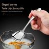 Wutuo 304 Stainless Steel Flat Bottom Soup Spoon
