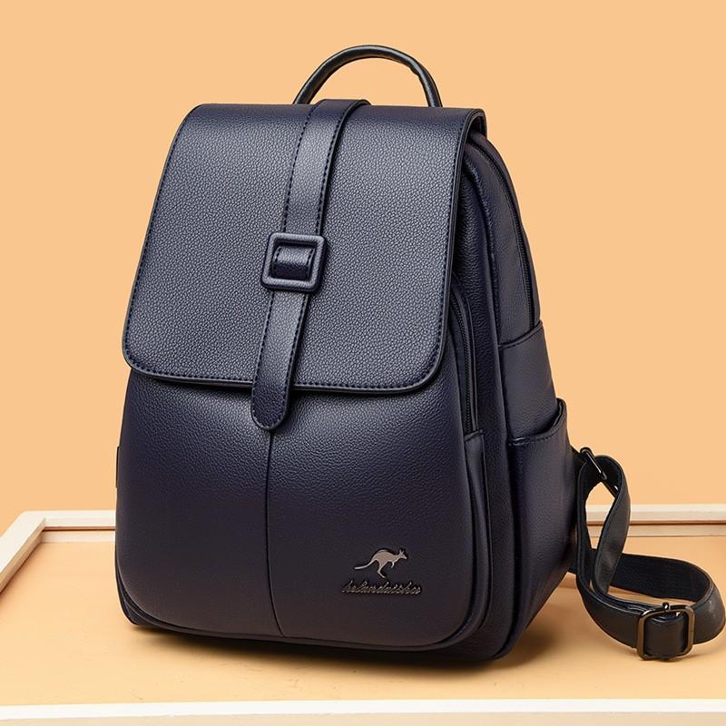 Schoolbag1011 Backpack Women's Large Capacity Simple Fashion Women's Backpack Korean Version Commuter Versatile Shoulder Leisure Bag Lightweight