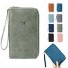 Passport Holder, Multifunctional Passport Wallet, Men's And Women's Travel Wallet, ID Card Storage Bag, Travel Wallet Protective Cover