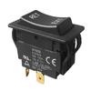 Upgrades 20A 4 Pin Rocker Switches with Protections Easy Install Momentary Rocker Switches PA66 for Electrical Systems