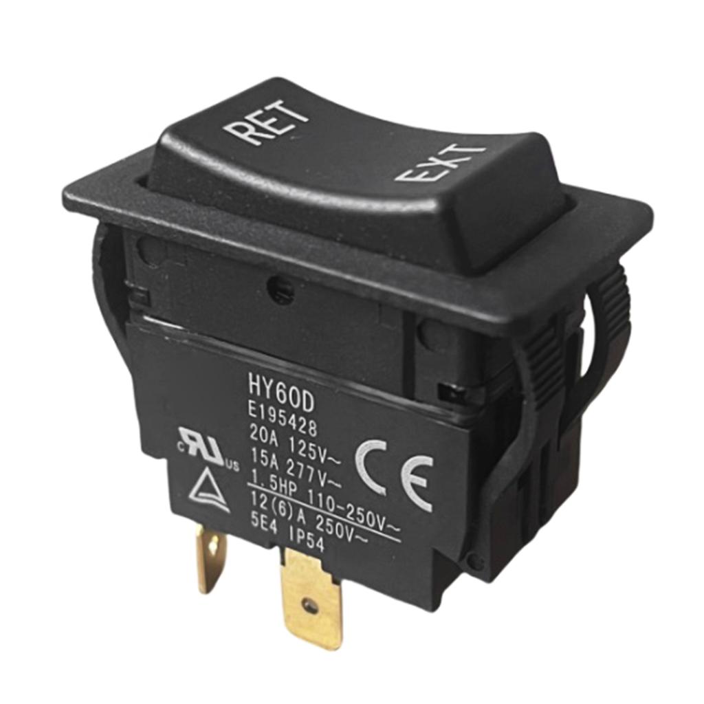 Upgrades 20A 4 Pin Rocker Switches with Protections Easy Install Momentary Rocker Switches PA66 for Electrical Systems