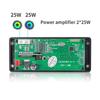 Car MP3 Decoder Board 2*25W 50W Bluetooth 5.0 Amplifier Music Audio Player FM Radio Module Support Folder Switching DC 7V-15V