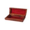 Handmade Wooden Jewellery Box with Carved Design (25.4x15.24x6.35 Cm)