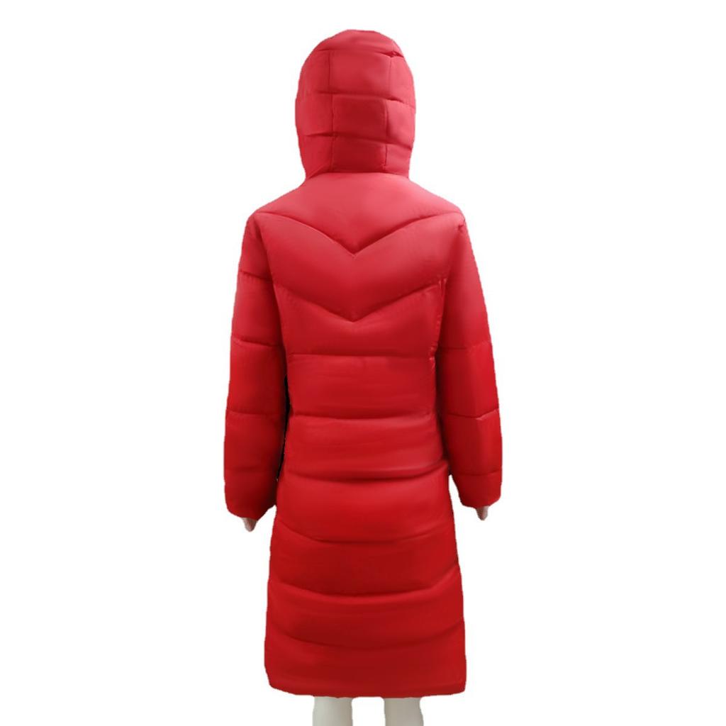 Winter Women's Fashion Hooded Cotton-padded Slim Warm Jacket