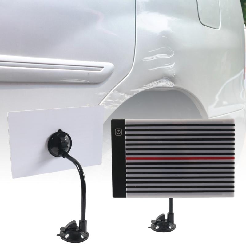 Professional Automotive Indentation Repair Light Panel With Modifiable Brightness 360 Turn Strong Suction Cup Mount For Precise Damage Detection