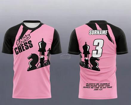 New Chess T-Shirt Personalized Chess Print Chess Men s Shirt XXS