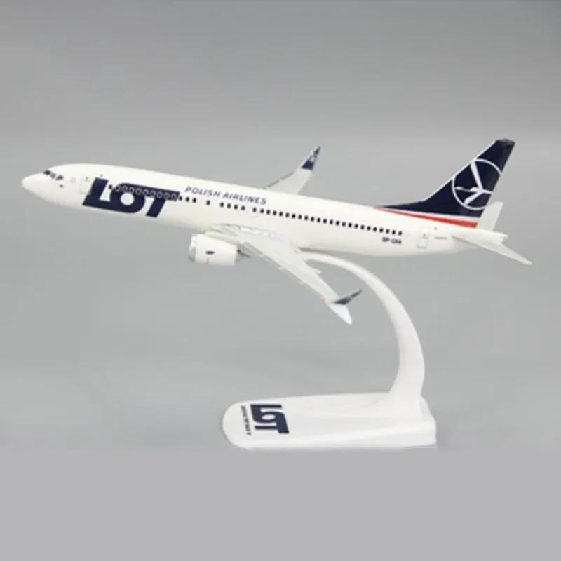 

Модели самолетов B737 MAX8 B737 LOT POLISH Airlines 1:Сборная модель самолета из АБС-пластика в масштабе 200, коллекция самолетов, украшение для дома