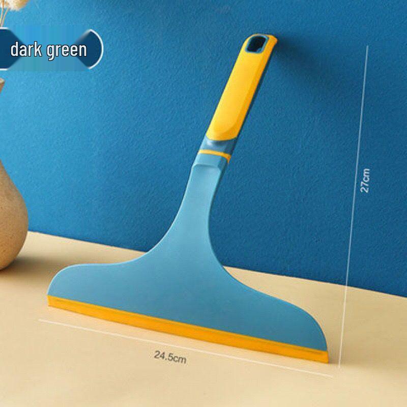 Dual-Sided Glass Cleaning Squeegee & Scraper for Professional Window Care