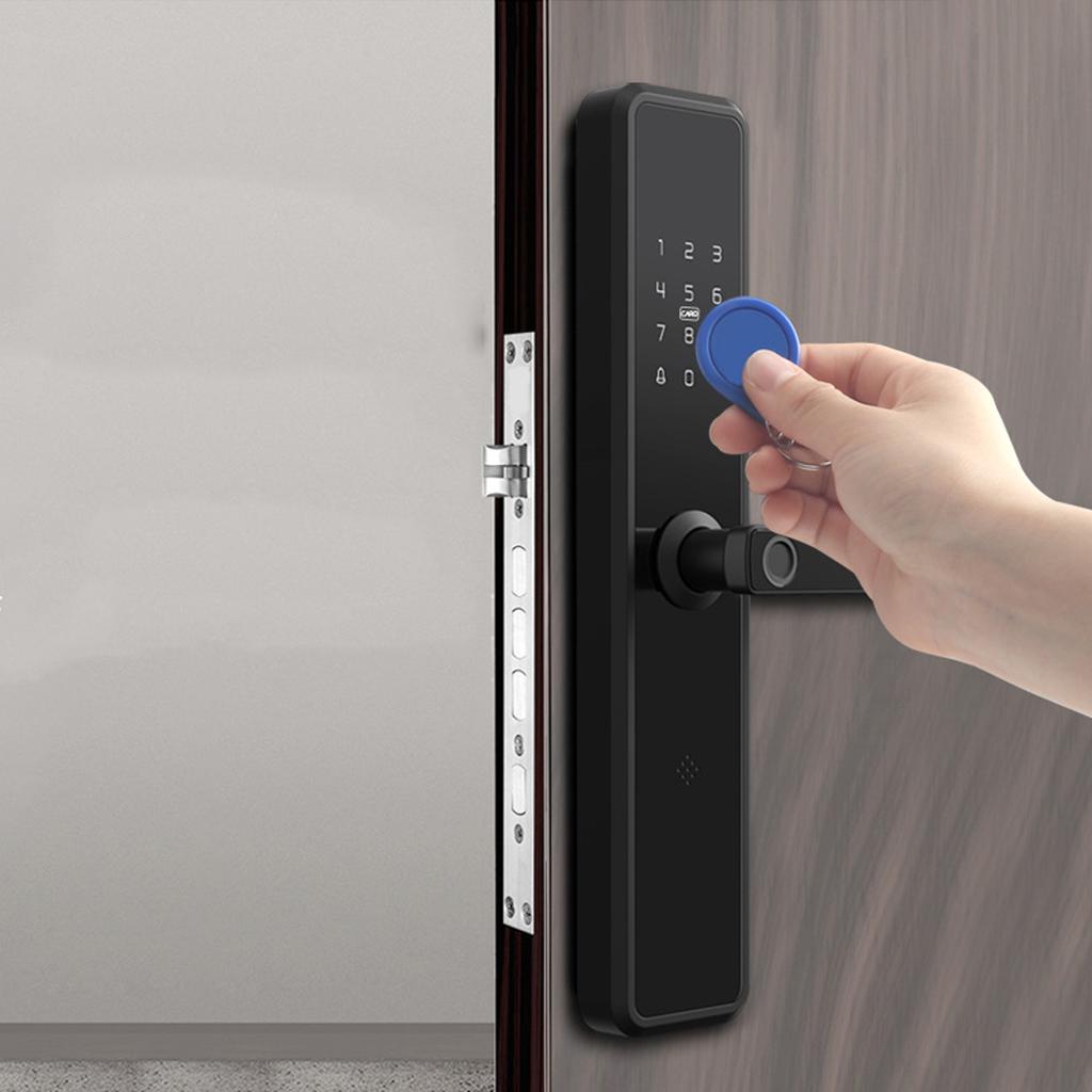 Умный дверной замок Отпечаток пальца Бесключевой доступ Биометрический Bluetooth Дверной замок Временный виртуальный пароль