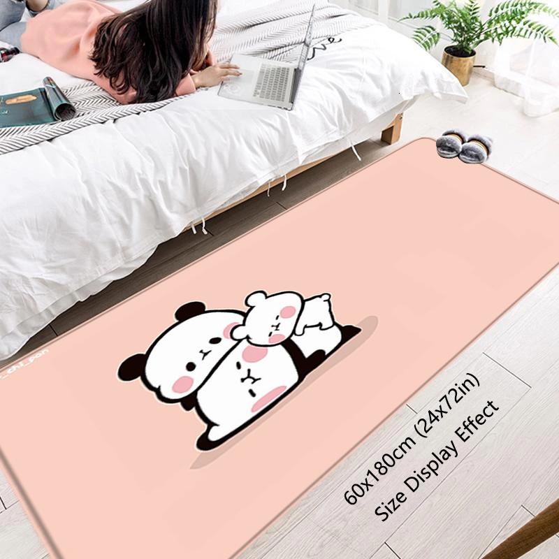 Living Room Rugs Foot Carpets Bubu Dudu Entrance Doormat Kawaii Rug Floor Mats Carpet Anti Slip Mat Home Kitchen Hallway Decor